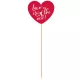 Szerelem Love is in the air Heart papír dekoráció 30 cm