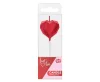 Szív Diamond Heart Red tortagyertya, gyertya