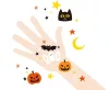 Halloween Boo tetkó 5 db-os