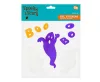 Halloween Boo zselés ablak matrica szett