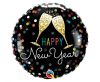 Pezsgős poharak HNY fólia lufi 46 cm