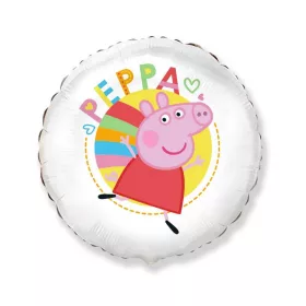 Peppa malac White fólia lufi 48 cm (WP)