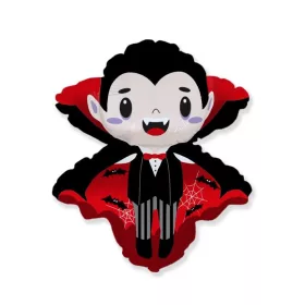 Vámpír Halloween fólia lufi 82 cm (WP)