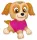 Kutyás Puppy fólia lufi 36 cm (WP)
