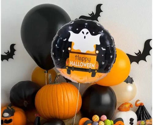 Halloween Ghost fólia lufi 46 cm