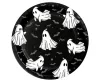 Halloween Ghost papírtányér 6 db-os 18 cm
