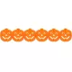 Halloween Tök papír girland 300 cm