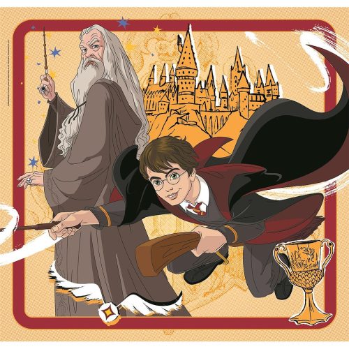 Harry Potter Chronicles 3x48 db-os puzzle Clementoni II. osztály