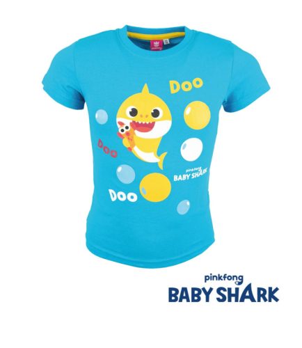 Baby Shark Doo gyerek rövid póló, felső 2 - 6 év / 92 - 116 cm