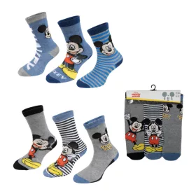 Disney Mickey Stripe gyerek zokni 23-34