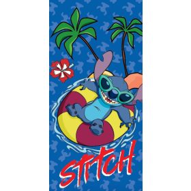   Disney Lilo és Stitch, A csillagkutya Summer Splash fürdőlepedő, strand törölköző 70x140 cm (Fast Dry)