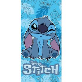   Disney Lilo és Stitch, A csillagkutya Sweet Wink fürdőlepedő, strand törölköző 70x140 cm (Fast Dry)