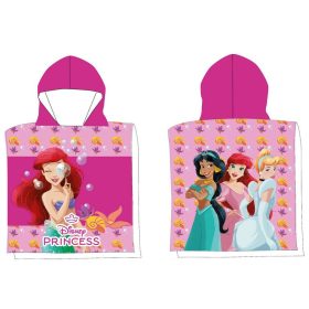   Disney Hercegnők Royal Sparkle strand törölköző poncsó 50x100 cm (Fast Dry)