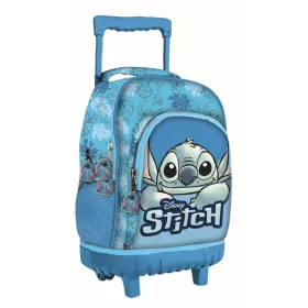   Disney Lilo és Stitch, A csillagkutya Smile prémium gurulós iskolatáska, táska 44 cm