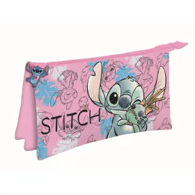   Disney Lilo és Stitch, A csillagkutya Doll 3 rekeszes tolltartó 22 cm
