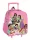 Disney Hercegnők Blossom gurulós ovis 3D hátizsák, táska 32 cm