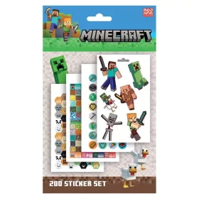 Minecraft Fight matricás album 200 db-os
