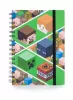 Minecraft Blocks A/5 vonalas spirál füzet
