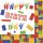 Happy Birthday Building Blocks szalvéta 20 db-os 33x33 cm