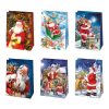 Karácsonyi Toyland papír ajándéktasak, ajándékzacskó 23x32x11 cm