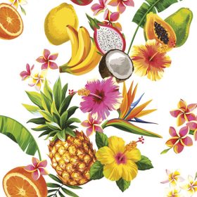 Trópusok Mix szalvéta 20 db-os 33x33 cm