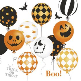 Halloween Scary Balloons szalvéta 20 db-os 33x33 cm