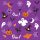 Halloween Graphics on Purple szalvéta 20 db-os 33x33 cm