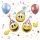 Smiley Icons&Balloons szalvéta 20 db-os 33x33 cm
