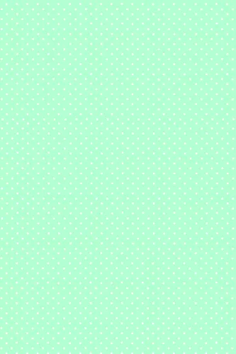 Menta zöld White Dots papír asztalterítő 120x180 cm