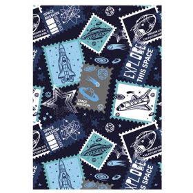 Űr Stamp A/4 gumis mappa