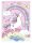 Unikornis Rainbow A/4 gumis mappa