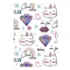 Cicás Chic Girl A/4 gumis mappa