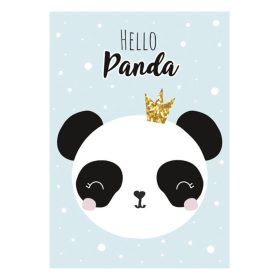 Panda Crown A/4 gumis mappa