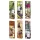 Színes Bottles papír italtáska 12x40x9 cm