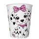Állatos Charming Puppy papír pohár 8 db-os 250 ml