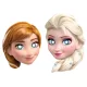 Disney Jégvarázs Wind maszk, álarc 6 db-os