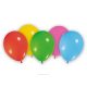 Színes Metallic Pastel léggömb, lufi 30 db-os