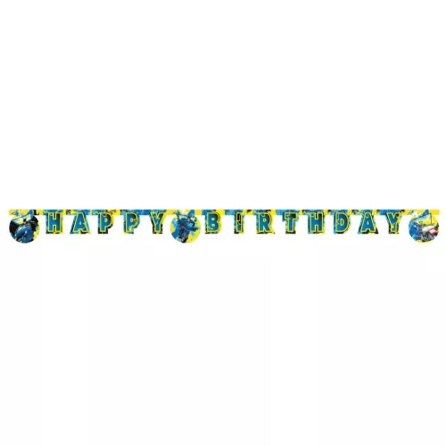 Batman Rogue Rage Happy Birthday felirat FSC 2 m