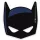 Batman Rogue Rage maszk, álarc 6 db-os FSC