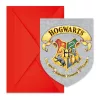 Harry Potter Hogwarts Houses party meghívó 6 db-os FSC