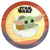 Star Wars The Mandalorian papírtányér 8 db-os 23 cm FSC