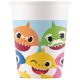 Baby Shark Fun in the Sun papír pohár 8 db-os 200 ml FSC