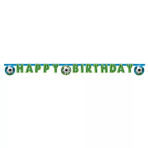 Focis Soccer Fans Happy Birthday felirat FSC 2 m