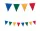 Színes Multicolor zászlófüzér FSC 2,3 m