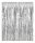 Ezüst Silver ajtónyílásba való függöny 2 m