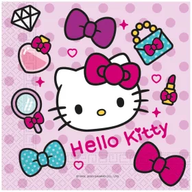 Hello Kitty Fashion szalvéta 20 db-os 33x33 cm