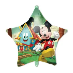 Disney Mickey Rock the House Star fólia lufi 46 cm