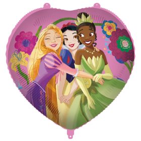 Disney Hercegnők Live Your Story Heart fólia lufi 46 cm