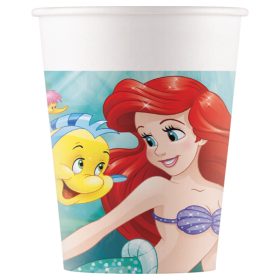   Disney Hercegnők Ariel Curious papír pohár 8 db-os 200 ml FSC