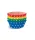Színes Dots mini muffin papír 40 db-os
